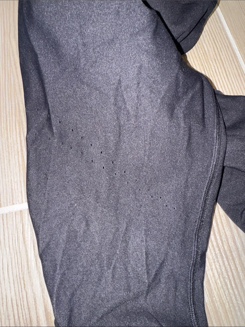 Black Lululemon High-Waist Leggings